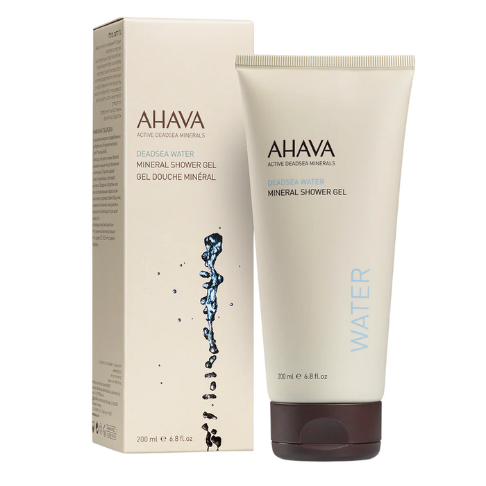 Gel de duș Ahava Deadsea Water Mineral, pentru toate tipurile de piele, 200 ml