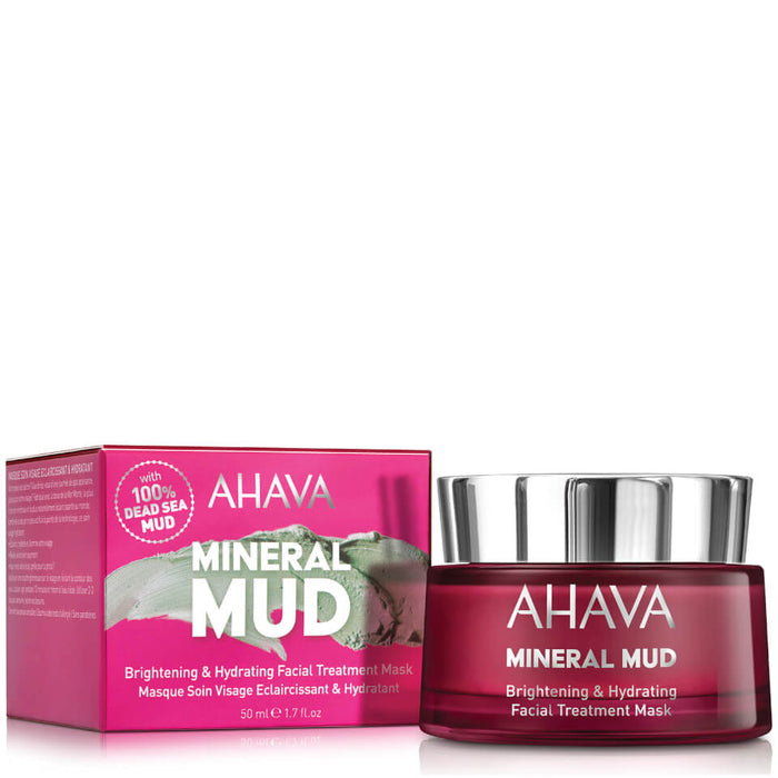 Mască de față Ahava Mineral Mud, iluminatoare și hidratantă, cu noroi, 50 ml