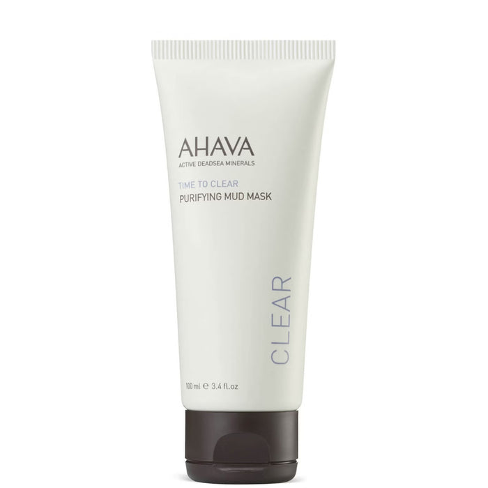 Mască de față Ahava Time To Clear, purificatoare, cu noroi, 100 ml