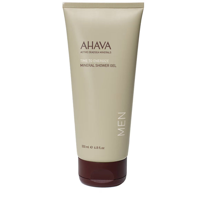 Gel de duș Ahava Time to Energize, mineral, pentru bărbați, 200 ml