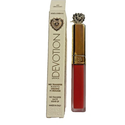 Ruj lichid, Dolce & Gabbana Devotion No Transfer Matte Lip 400 Orgoguo