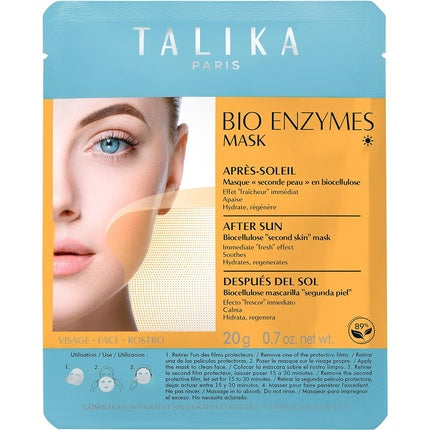 Masca faciala Talika Bio Enzymes, After Sun, hidratare