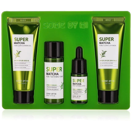 Set îngrijire piele, Some By Mi, Super Matcha, 4 piese