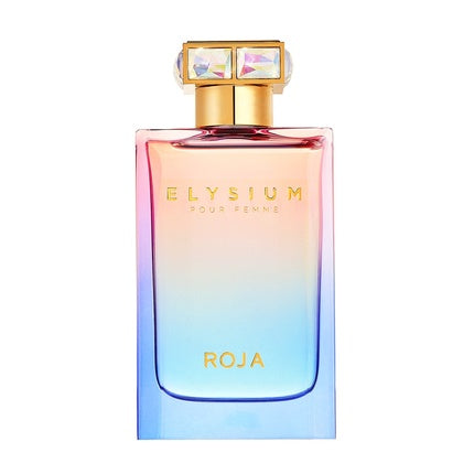 Roja Parfums Elysium Pour Femme, EDP, 75 ml, sticlă multicoloră cu capac auriu