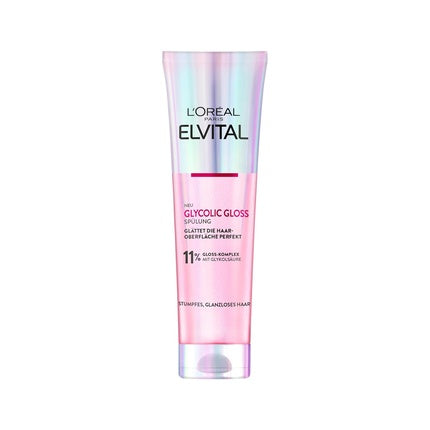 L'Oréal Paris Elvital Glycolic Gloss, Balsam pentru păr plictisitor și fără viață, 150ml