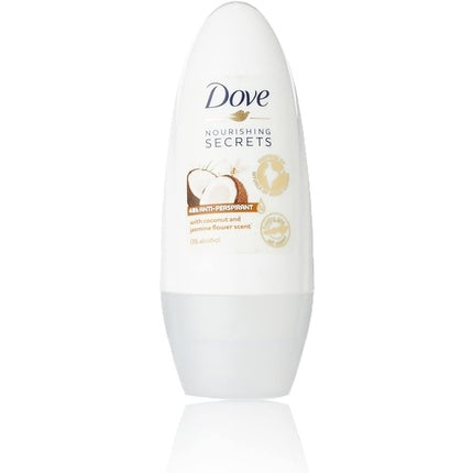 Deodorant roll-on, Dove, Coconut și Floare de Iasomie, 50ml