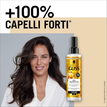 Balsam Spray, Gliss, Oil Nutritive, 200ml
