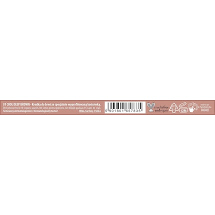 Creion sprâncene Nam Brow Definer Cool Deep Brown 0.35g