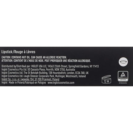 Ruj Matte Inglot, cod 429, culoare roșu intens