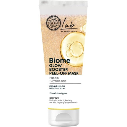 Masca fata Natura Siberica Lab Biome, Glow Booster, 75ml