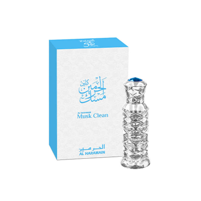 Ulei de parfum Al Haramain Musk Clean, unisex, 12 ml