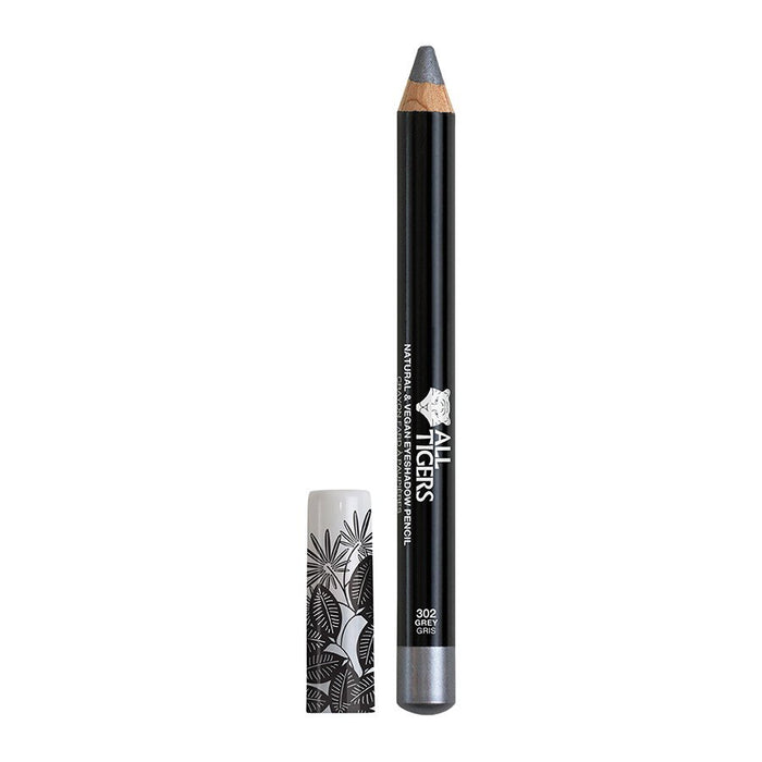Creion eyeliner gel All Tigers, natural și vegan, nuanța 302 Grey, 3 g, tester
