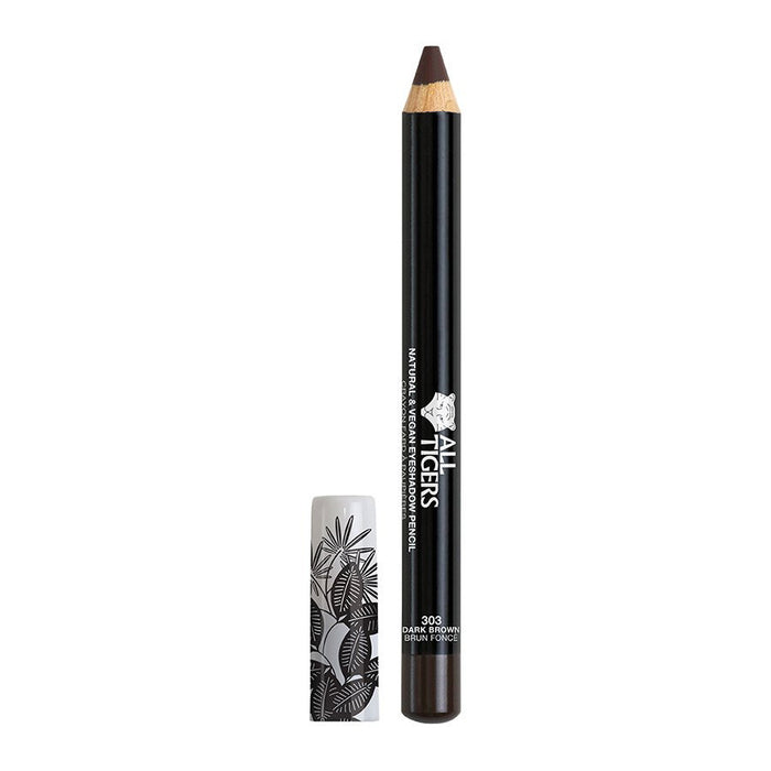 Creion eyeliner gel All Tigers, nuanța 303 Dark Brown, natural și vegan, 3 g, tester