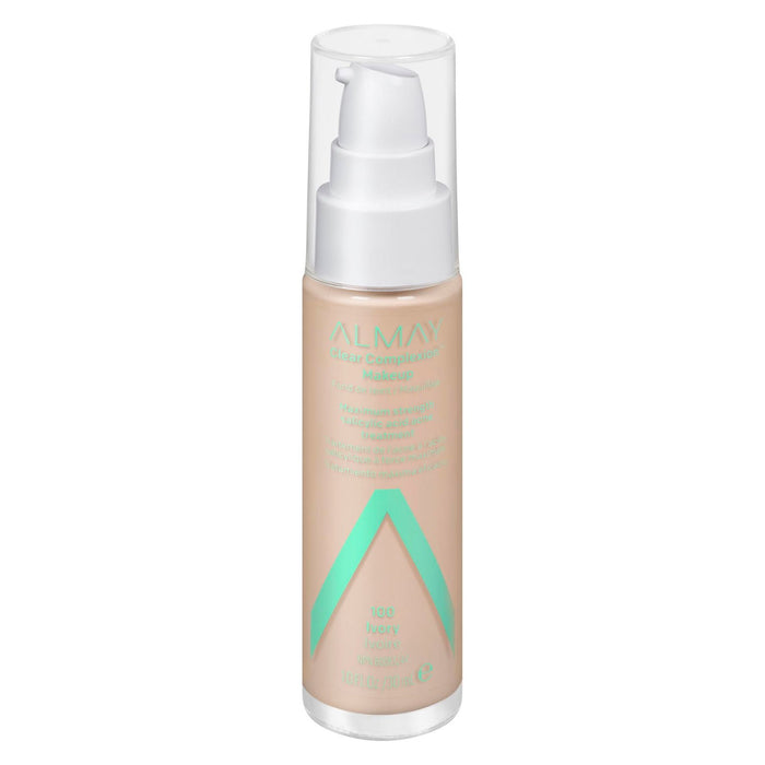 Fond de ten lichid Almay Clear Complexion, cu acid salicilic, nuanța 100 Fildeș, 30 ml