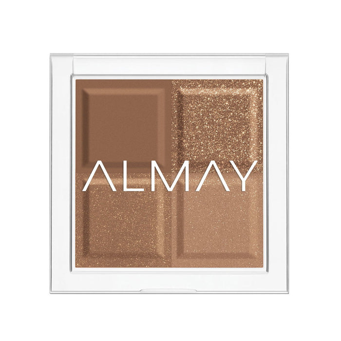 Paletă de farduri de ochi Almay Shadow Quad, nuanța 170 Individualist, 4 nuanțe, 3,5 g