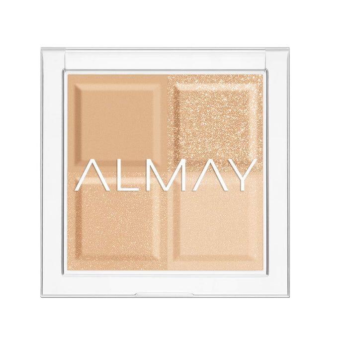 Paletă de farduri de ochi Almay Shadow Quad, nuanța 220, 4 nuanțe, 3,5 g