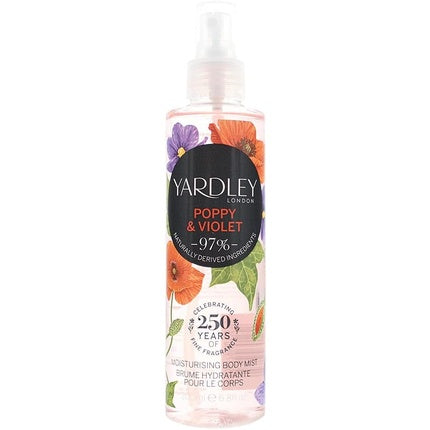 Body Mist, Yardley London, Poppy & Violet, 200ml