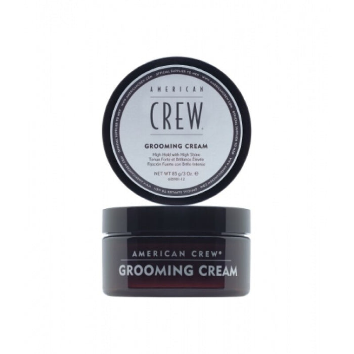 Cremă de coafat American Crew Grooming Cream, fixare puternică, luciu intens, 85 g