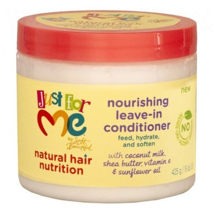 Condiționeator fără clătire Just For Me Natural Hair Nutrition