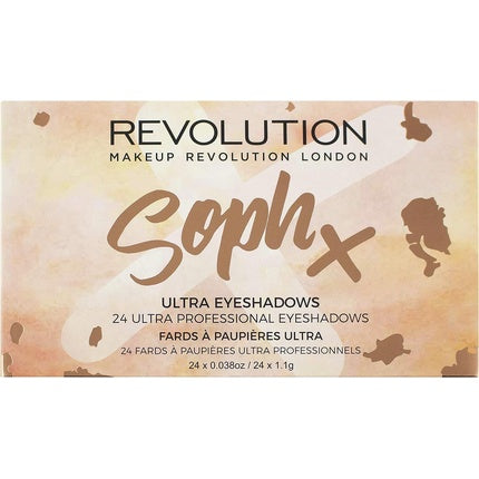Paleta farduri de pleoape, Revolution Beauty, Makeup Revolution Soph, Multicolor