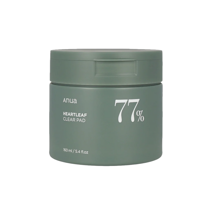 Discuri de curățare Anua Heartleaf 77%, pentru demachiere, 150 ml, 70 buc