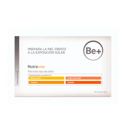Be Nutra Solar, Vitamine, 90 comprimate, preparat pentru expunere solară