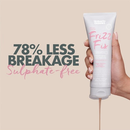 Șampon Umberto Giannini Frizz Fix pentru păr uscat și deteriorat cu keratină vegană, 250ml