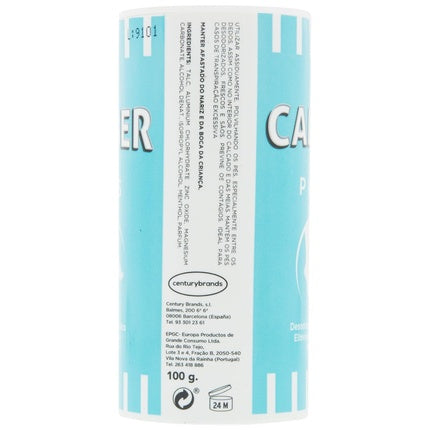 Deodorant Praf, Calber, Tacho, Mentol, 100g