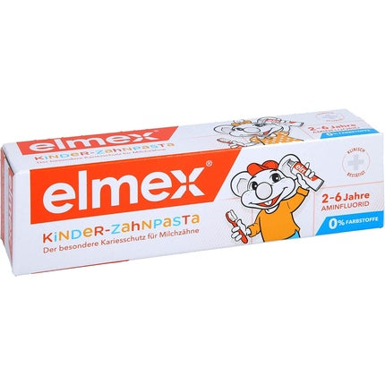 Pastă de dinți pentru copii, Elmex, 50ml, aromă lămâie