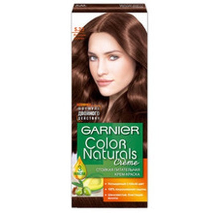 Vopsea de păr Garnier Color Naturals Creme 412 Icy Brown, 205g