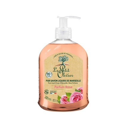 Săpun lichid Le Petit Olivier Pure Marseille Parfum de trandafir 299 g