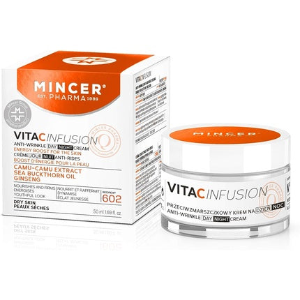 Cremă zi anti-rid, Mincer Pharma, Vita C, 50ml