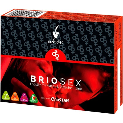 Supliment alimentar Nova Diet BRIOSEx, unic, negru