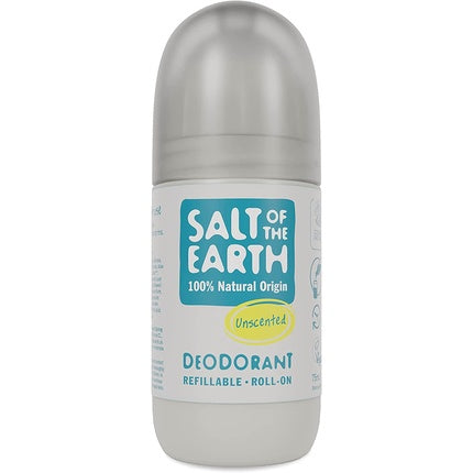 Deodorant roll-on, Salt of the Earth, 75 ml, fără parfum