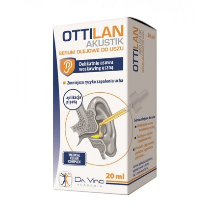 Serum Ottilan Acoustic pentru Îngrijirea Urechii, 20 ml, pipetă