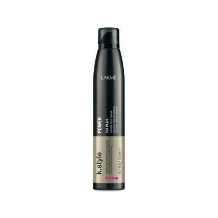 Mousse Lakmé K.style Power Extra Strong Styling Foam, negru/argintiu, 290 g