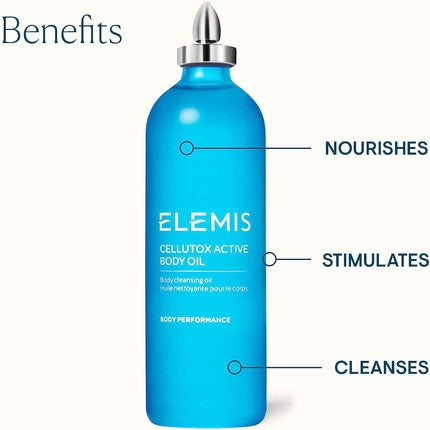 Ulei de Corp, Elemis, Cellutox Active, albastru, 100ml