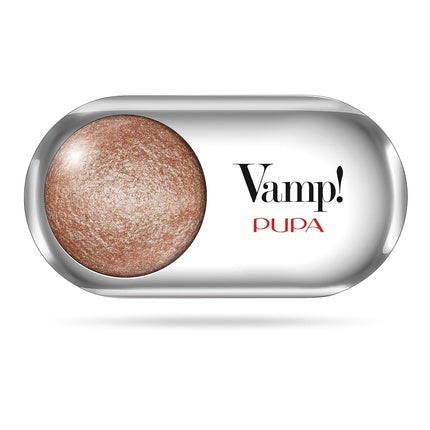 Fard de pleoape, Pupa Milano, Vamp! 402 Rose Gold, aplicare Wet&Dry