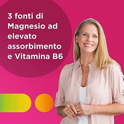 Supliment alimentar, Multicentrum, Boost Magnesio, 30 plicuri, roz
