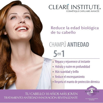 Șampon Clearé Institute, Anti Ageing, 400ml