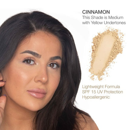Fond de ten compact, Bellapierre, SPF 15, 11g, bej