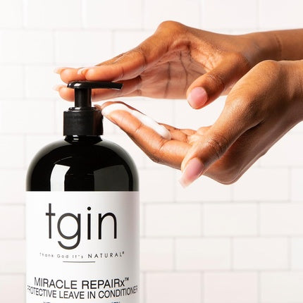 Balsam Leave-In, TGIN, Miracle Repairx, capac negru