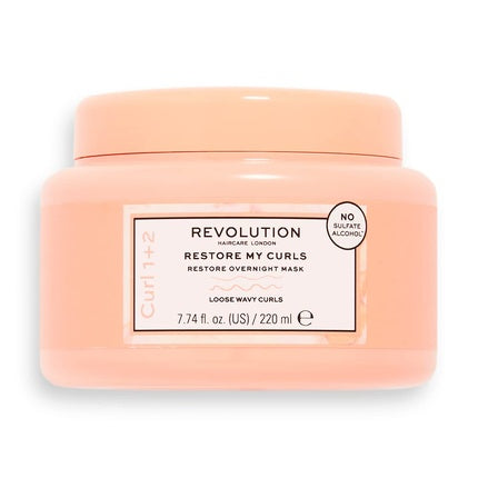 Masca pentru bucle, Makeup Revolution, Restore My Curls, 220ml