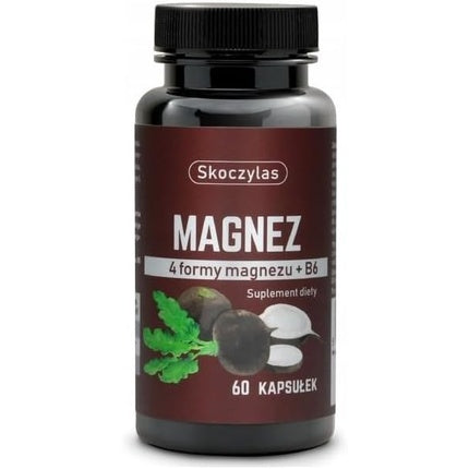 Skoczylas Magnesium 4 Forms Black Turnip, Supliment Mineral, 100 g