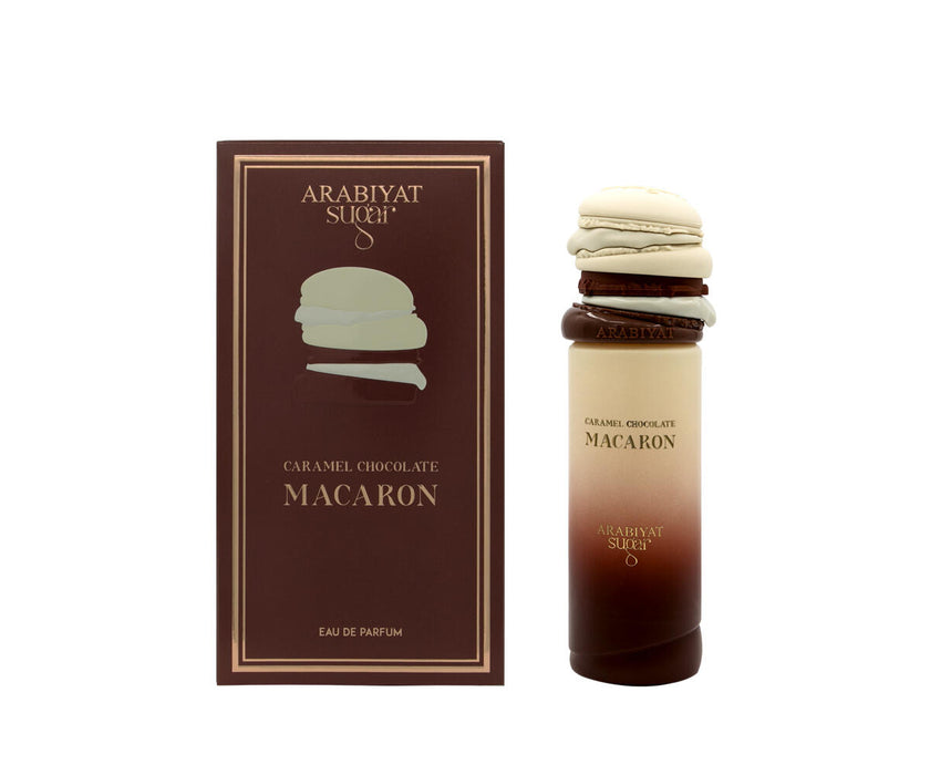 Apă de parfum Arabiyat Prestige Sugar Caramel Chocolate Macaron, unisex, 100 ml