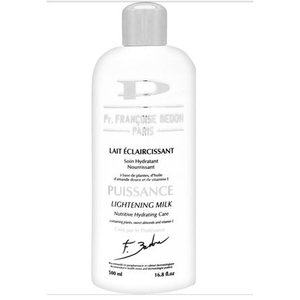 Lapte de curățare Pr. Francoise Bedon Lightening Milk Puissance, alb, 500 ml