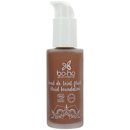 Fond de ten fluid, Boho Green Make-Up, 09 Cacao, 47g