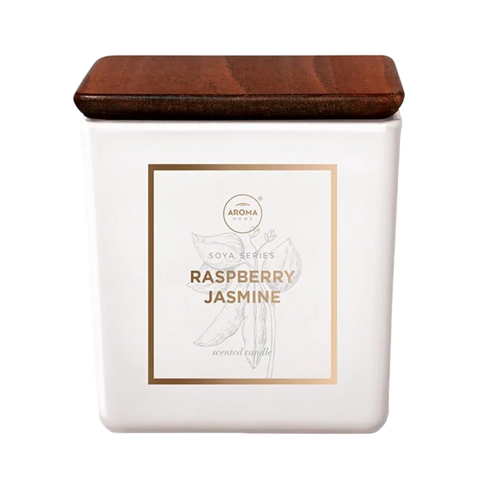 Lumânare parfumată Aroma Home Raspberry & Jasmine, 115 g