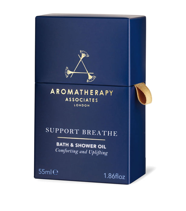 Ulei de baie și duș Aromatherapy Associates Support Breathe, cu uleiuri esențiale naturale, 55 ml
