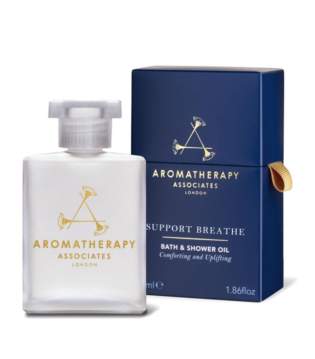 Ulei de baie și duș Aromatherapy Associates Support Breathe, cu uleiuri esențiale naturale, 55 ml